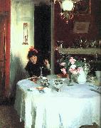 John Singer Sargent The Breakfast Table Germany oil painting artist